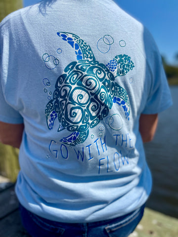 "Be A Mermaid" Back Print Tee