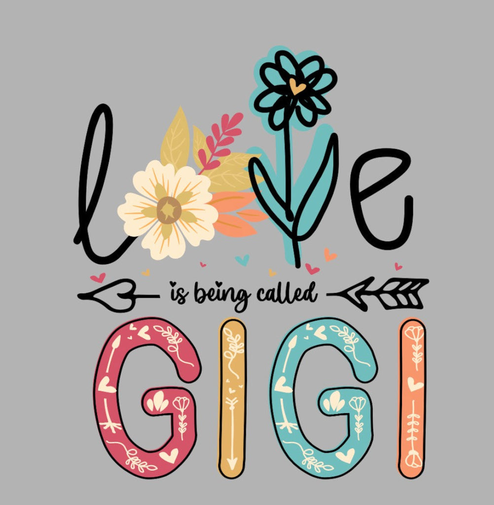 "Love Gigi" Front Print Tee