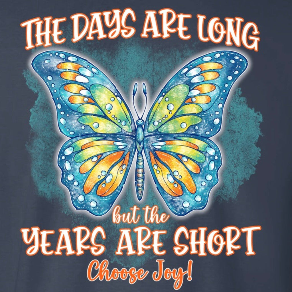 "The Days Are Long" Back Print Tee