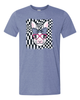 Retro Days Rabbit Front Print Gildan Tee