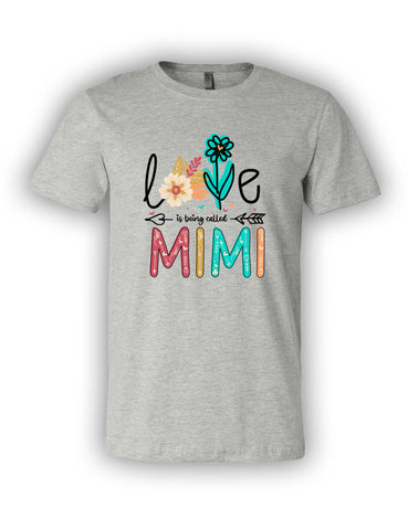 "Love Mom" Front Print Tee