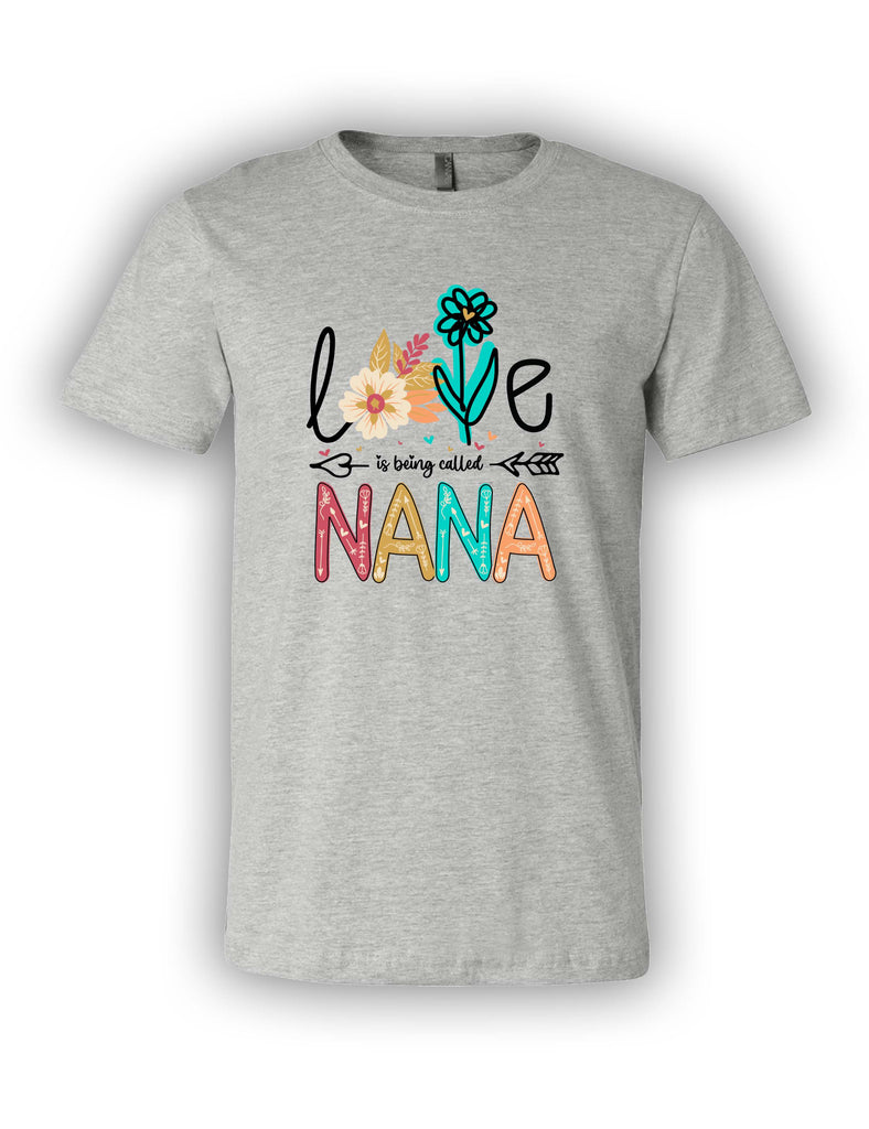 "Love Nana" Front Print Tee